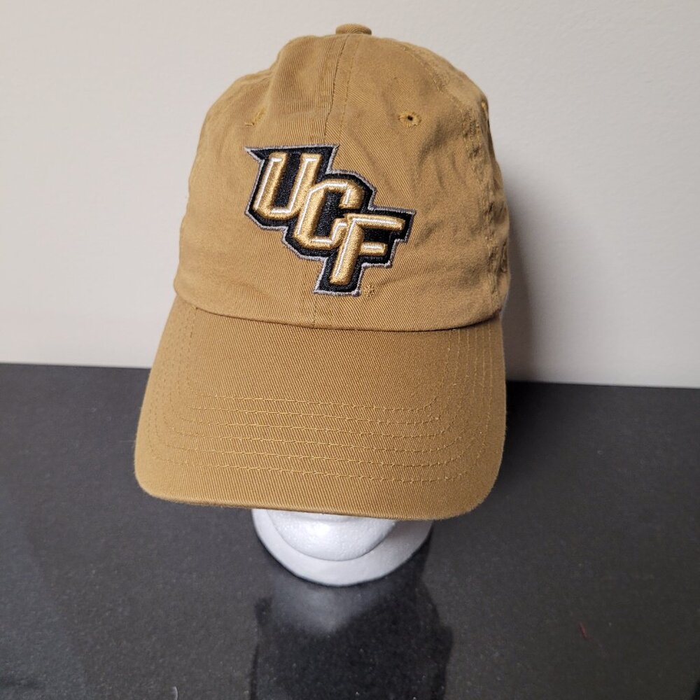 UCF Knights Tan Adjustable Dad Hat Top of the World NCAA College Cap